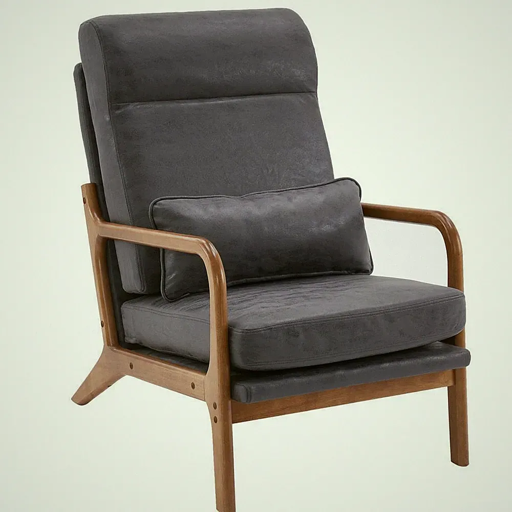 FCH Accent Chair Single Sofa Upholstered Living Room Bedroom Lounge Armchair